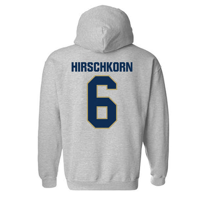 UC Davis - NCAA Baseball : Houston Hirschkorn - Classic Shersey Hooded Sweatshirt-1