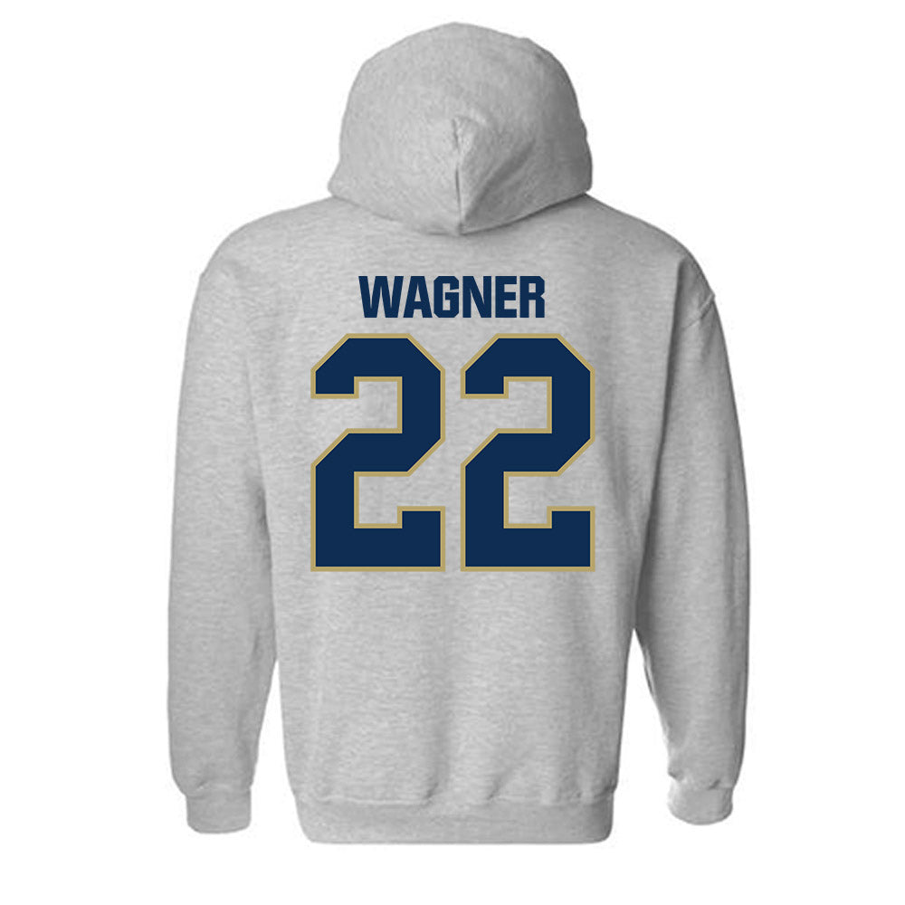 UC Davis - NCAA Women's Soccer : Courtney Wagner - Classic Shersey Hooded Sweatshirt-1