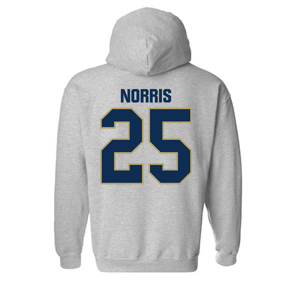 UC Davis - NCAA Women's Basketball : Megan Norris - Classic Shersey Hooded Sweatshirt-1