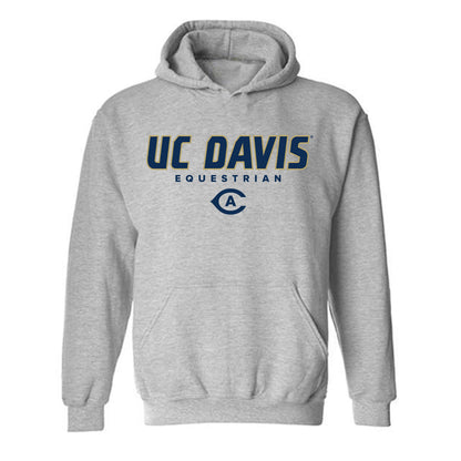 UC Davis - NCAA Equestrian : Lola Sullivan - Classic Shersey Hooded Sweatshirt-0
