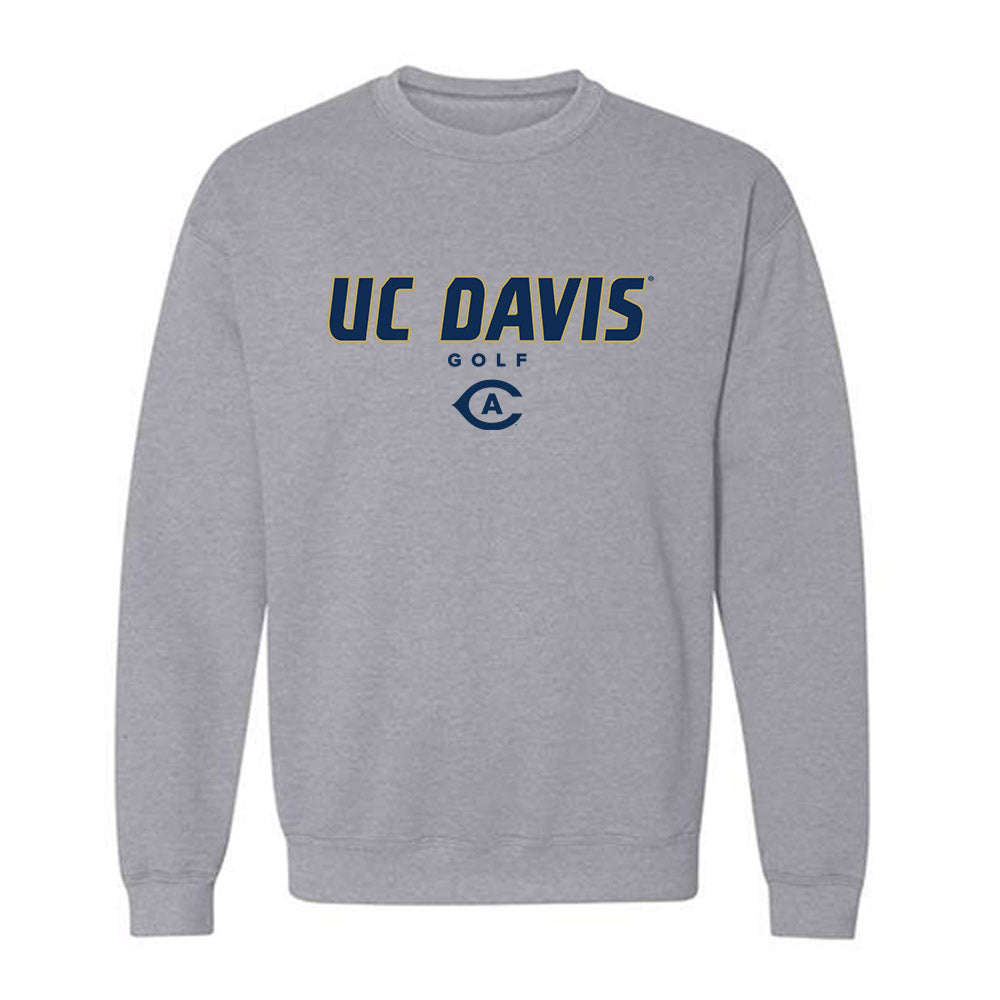 UC Davis - NCAA Men's Golf : Lequan Wang - Classic Shersey Crewneck Sweatshirt-0