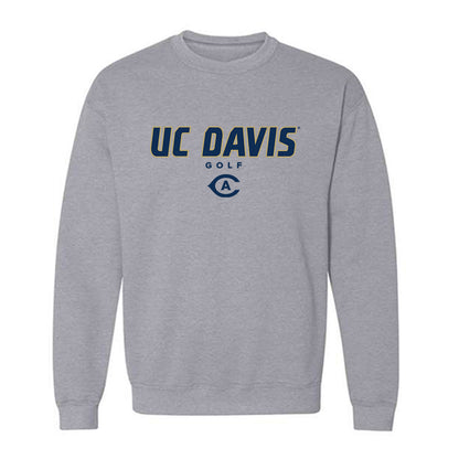 UC Davis - NCAA Men's Golf : Lequan Wang - Classic Shersey Crewneck Sweatshirt-0