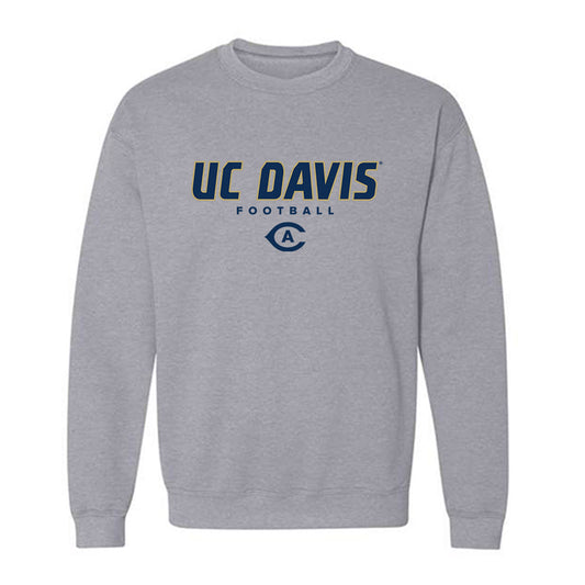 UC Davis - NCAA Football : Koen Parnell - Classic Shersey Crewneck Sweatshirt-0