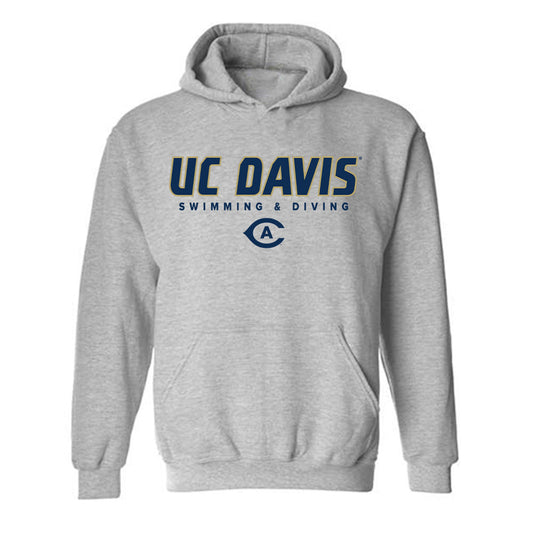 UC Davis - NCAA Women's Swimming & Diving : Katherine Lim - Classic Shersey Hooded Sweatshirt-0
