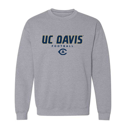 UC Davis - NCAA Football : Xander Grayson - Classic Shersey Crewneck Sweatshirt-0