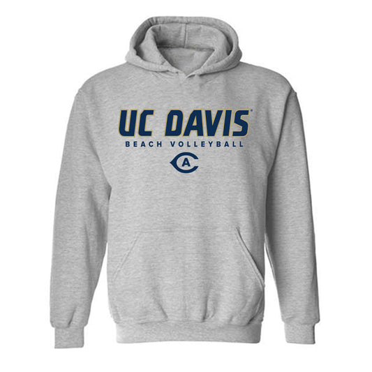 UC Davis - NCAA Beach Volleyball : Skye Smolinski - Classic Shersey Hooded Sweatshirt-0