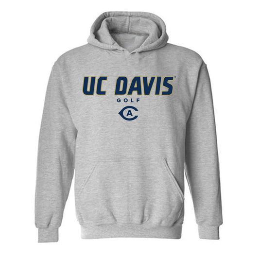 UC Davis - NCAA Men's Golf : Zhenxian Zhang - Classic Shersey Hooded Sweatshirt-0