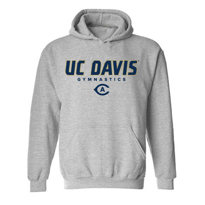UC Davis - NCAA Women's Gymnastics : Alana Kim - Classic Shersey Hooded Sweatshirt-0