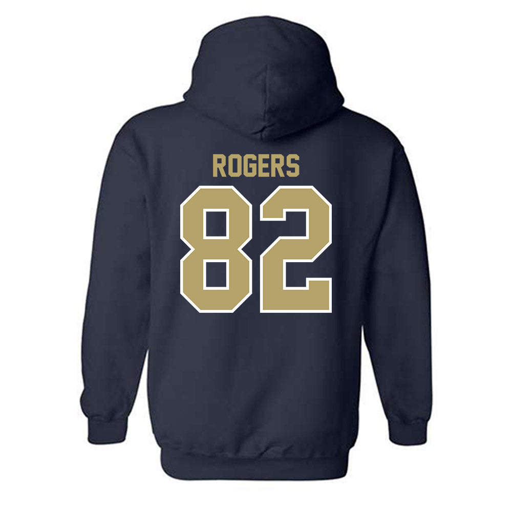 UC Davis - NCAA Football : Jordan Rogers - Classic Fashion Shersey Hooded Sweatshirt-1