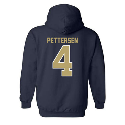 UC Davis - NCAA Baseball : Kyle Pettersen - Classic Fashion Shersey Hooded Sweatshirt-1