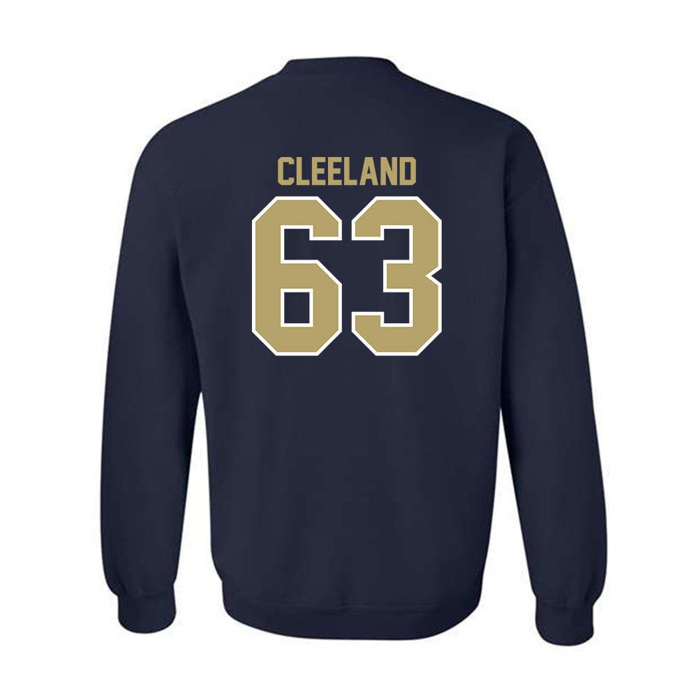 UC Davis - NCAA Football : Roice Cleeland - Classic Fashion Shersey Crewneck Sweatshirt-1