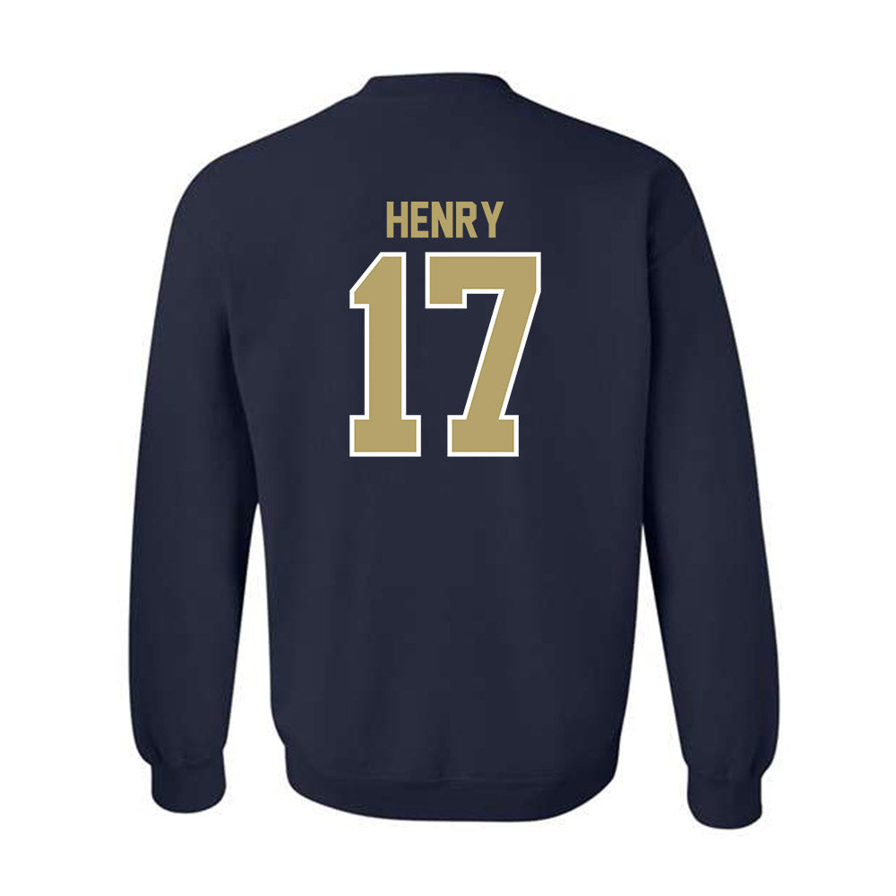 UC Davis - NCAA Women's Soccer : Presley Henry - Classic Fashion Shersey Crewneck Sweatshirt-1