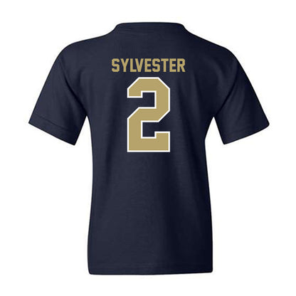 UC Davis - NCAA Football : Chauncey Sylvester - Classic Fashion Shersey Youth T-Shirt-1