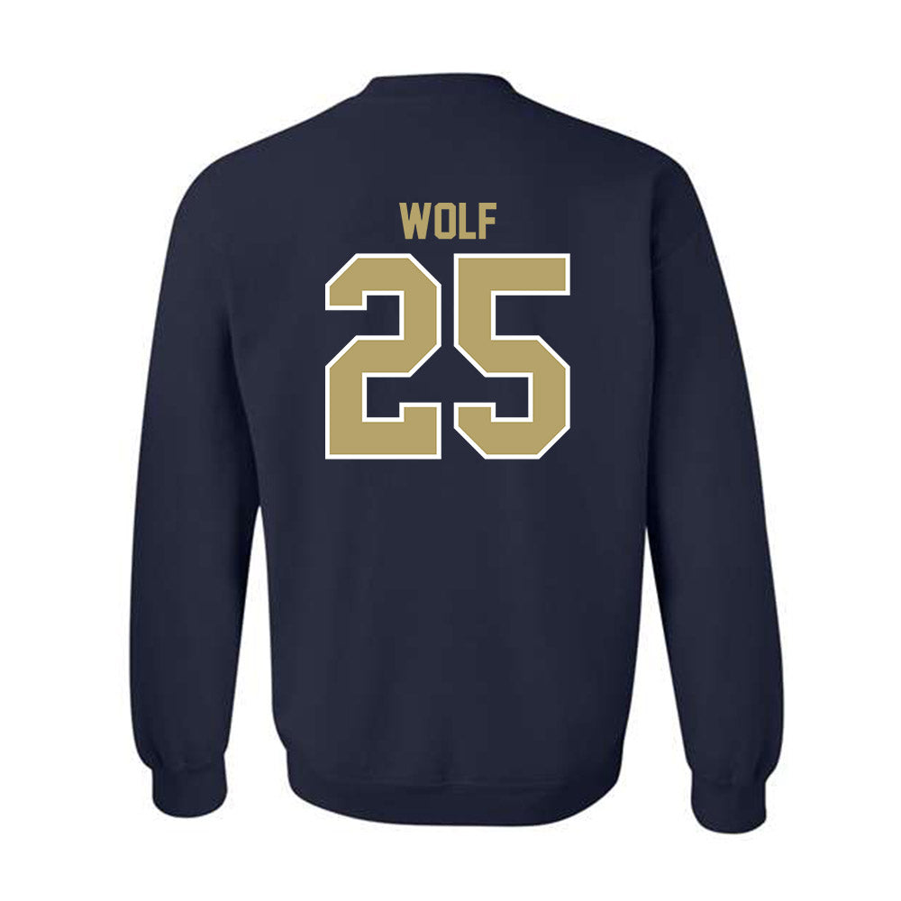 UC Davis - NCAA Men's Water Polo : Cassius Wolf - Classic Fashion Shersey Crewneck Sweatshirt-1