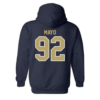 UC Davis - NCAA Football : Rayne Mayo - Classic Fashion Shersey Hooded Sweatshirt-1