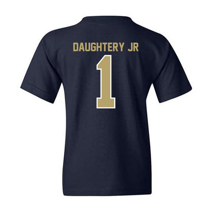UC Davis - NCAA Men's Basketball : Carl Daughtery Jr - Classic Fashion Shersey Youth T-Shirt-1