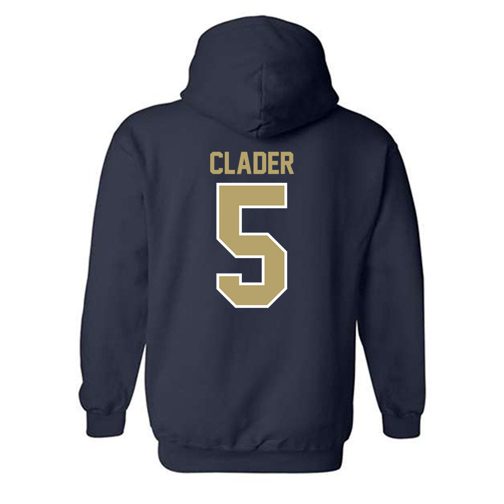 UC Davis - NCAA Equestrian : Mya Clader - Classic Fashion Shersey Hooded Sweatshirt-1