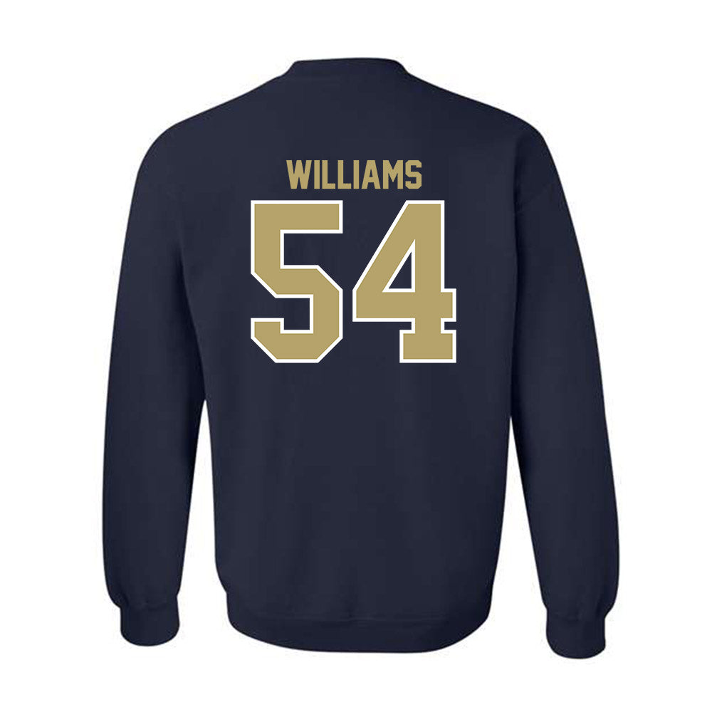UC Davis - NCAA Football : Jake Williams - Classic Fashion Shersey Crewneck Sweatshirt-1