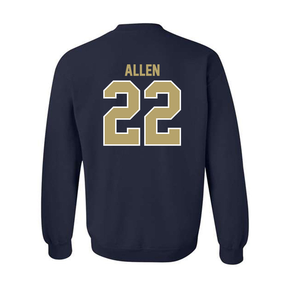 UC Davis - NCAA Football : Charlie Allen - Classic Fashion Shersey Crewneck Sweatshirt-1
