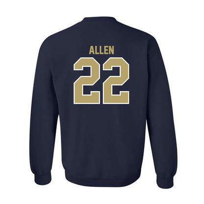 UC Davis - NCAA Football : Charlie Allen - Classic Fashion Shersey Crewneck Sweatshirt-1