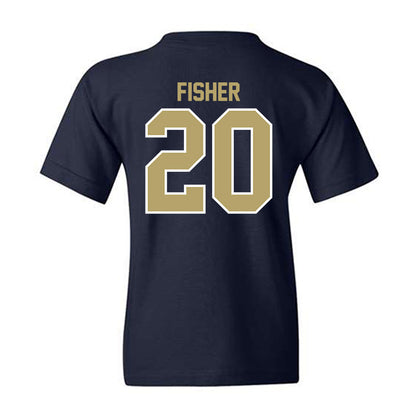 UC Davis - NCAA Football : Jordan Fisher - Classic Fashion Shersey Youth T-Shirt-1