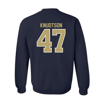 UC Davis - NCAA Football : Jack Knudtson - Classic Fashion Shersey Crewneck Sweatshirt-1