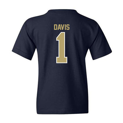UC Davis - NCAA Women's Basketball : Carrington Davis - Classic Fashion Shersey Youth T-Shirt-1