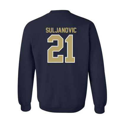 UC Davis - NCAA Men's Basketball : Omer Suljanovic - Classic Fashion Shersey Crewneck Sweatshirt-1