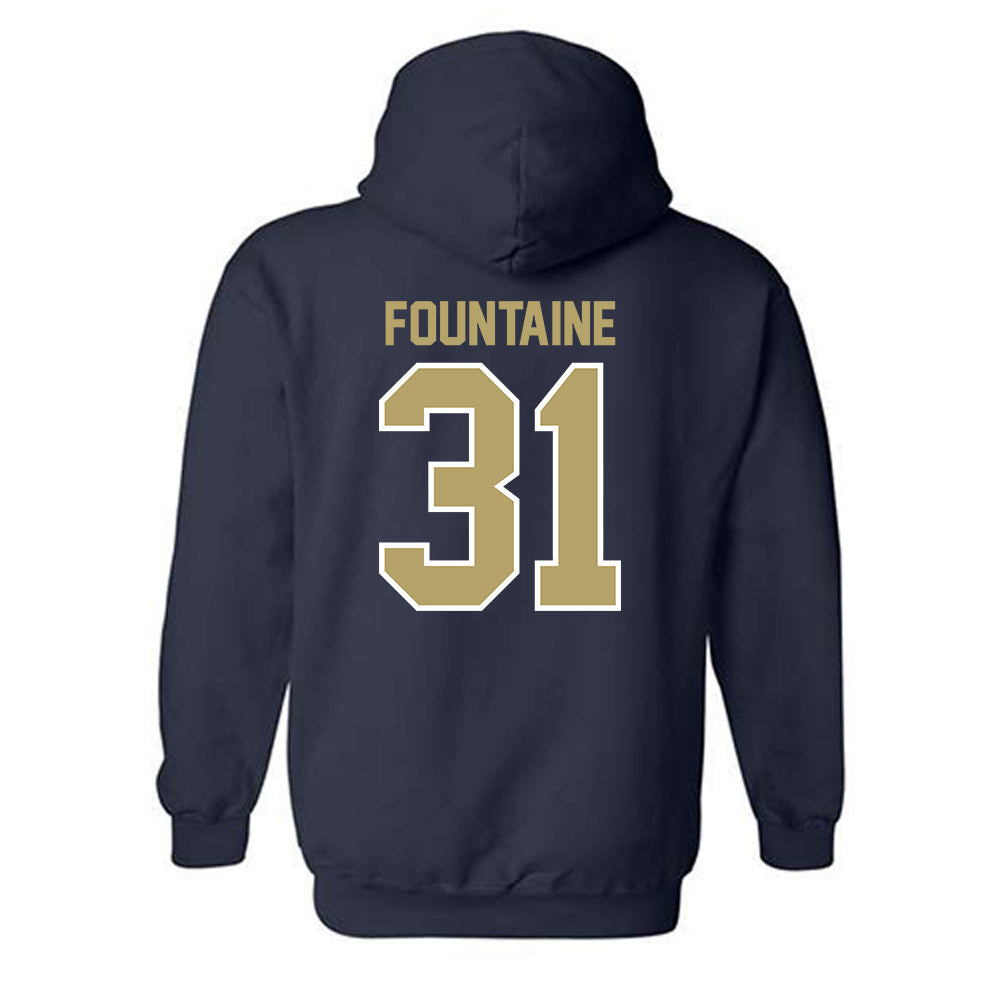 UC Davis - NCAA Softball : Sophia Fountaine - Classic Fashion Shersey Hooded Sweatshirt-1