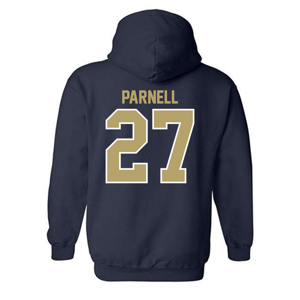 UC Davis - NCAA Football : Koen Parnell - Classic Fashion Shersey Hooded Sweatshirt-1