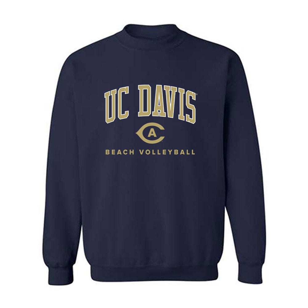 UC Davis - NCAA Beach Volleyball : Kimi Waller - Classic Fashion Shersey Crewneck Sweatshirt-0