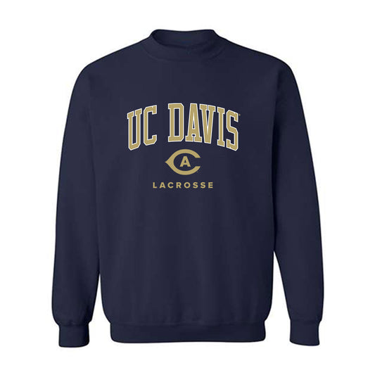 UC Davis - NCAA Women's Lacrosse : Jane Fox - Classic Fashion Shersey Crewneck Sweatshirt-0