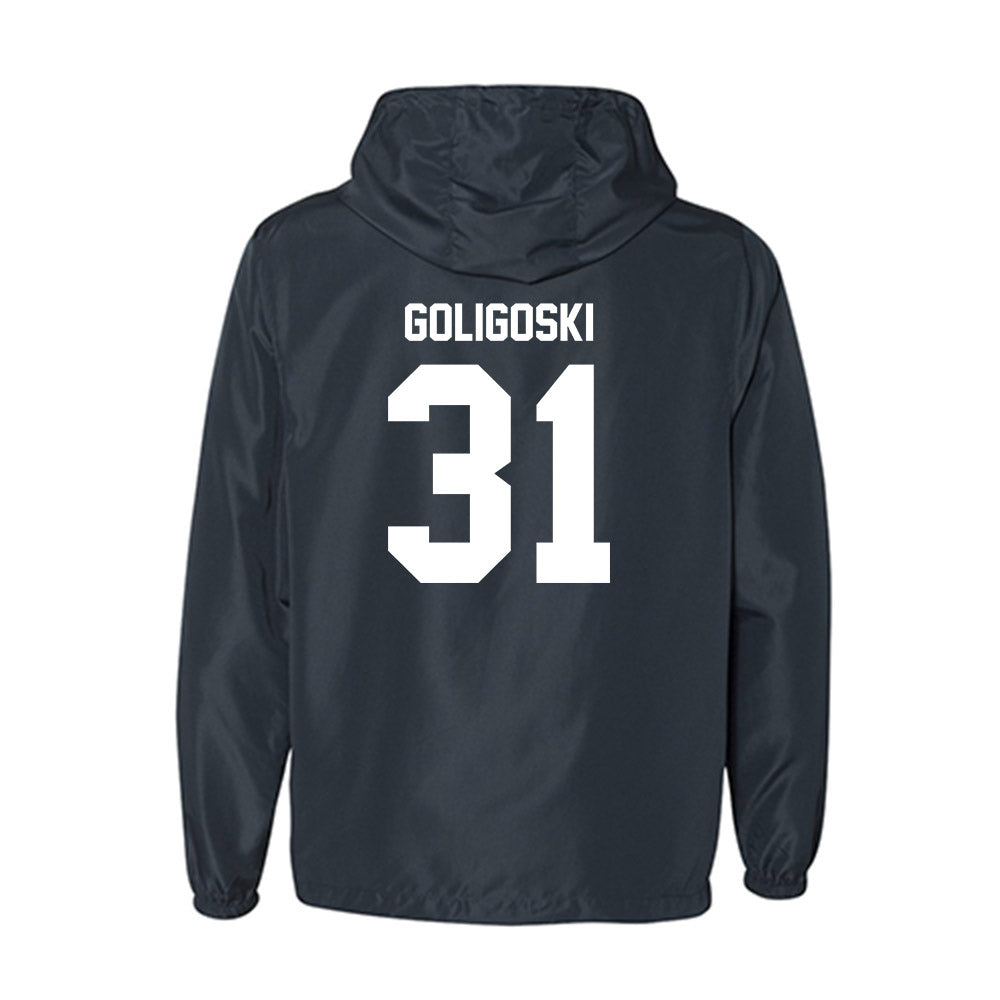 UC Davis - NCAA Football : Sam Goligoski - Windbreaker-1
