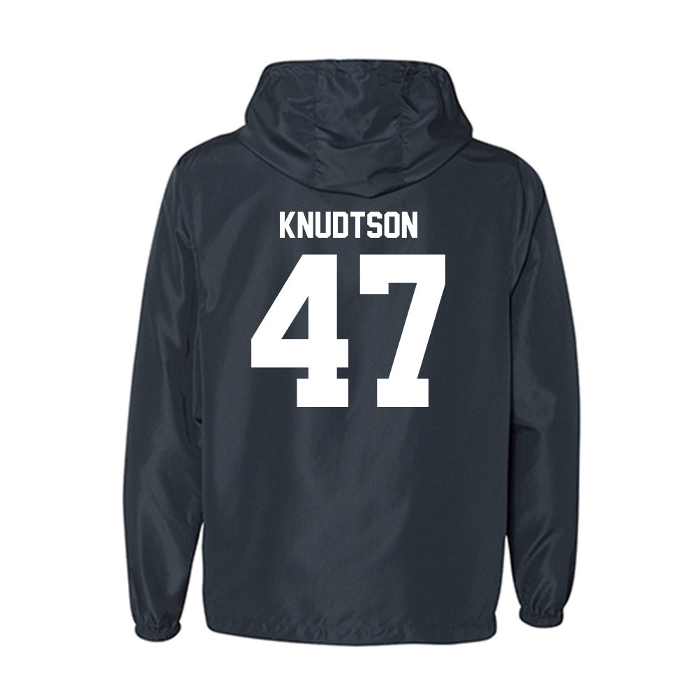 UC Davis - NCAA Football : Jack Knudtson - Windbreaker-1