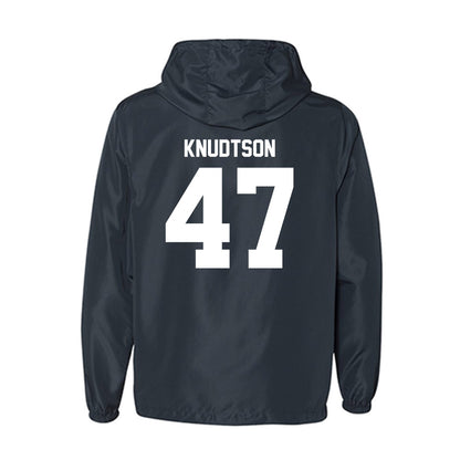 UC Davis - NCAA Football : Jack Knudtson - Windbreaker-1