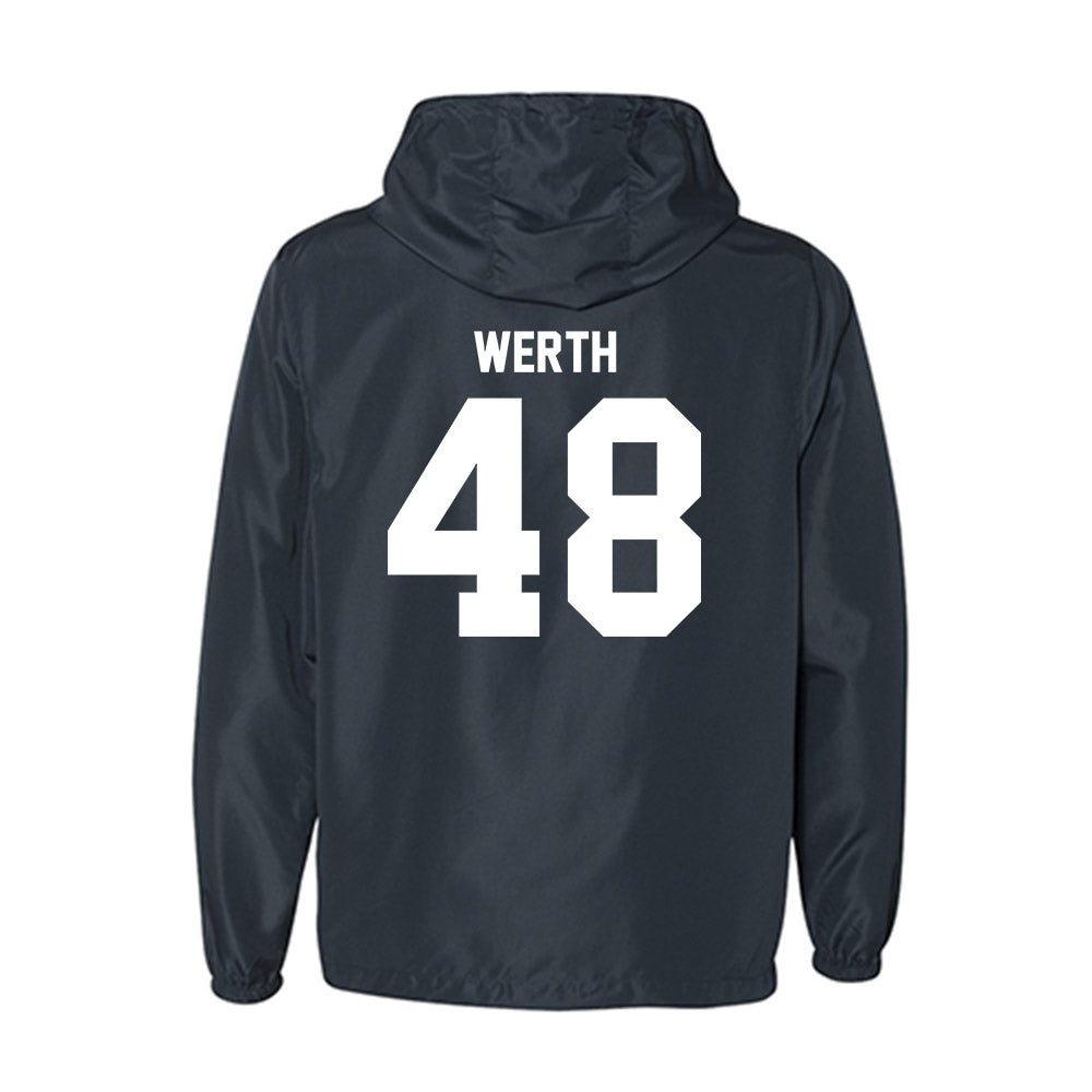 UC Davis - NCAA Baseball : Taylor Werth - Windbreaker-1