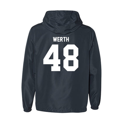 UC Davis - NCAA Baseball : Taylor Werth - Windbreaker-1