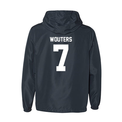 UC Davis - NCAA Men's Soccer : Tristan Wouters - Windbreaker-1