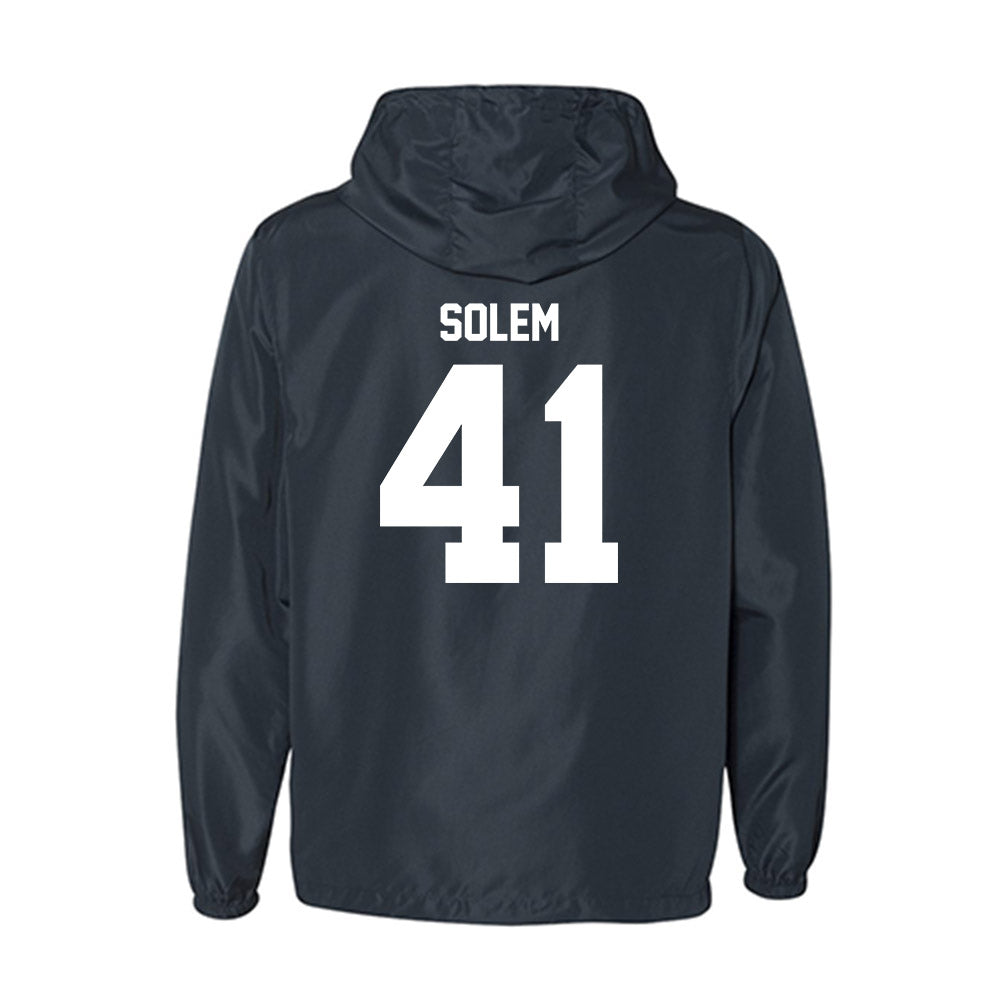 UC Davis - NCAA Baseball : Eli Solem - Windbreaker-1