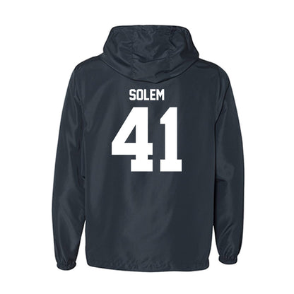 UC Davis - NCAA Baseball : Eli Solem - Windbreaker-1