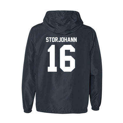 UC Davis - NCAA Baseball : Peter Storjohann - Windbreaker-1