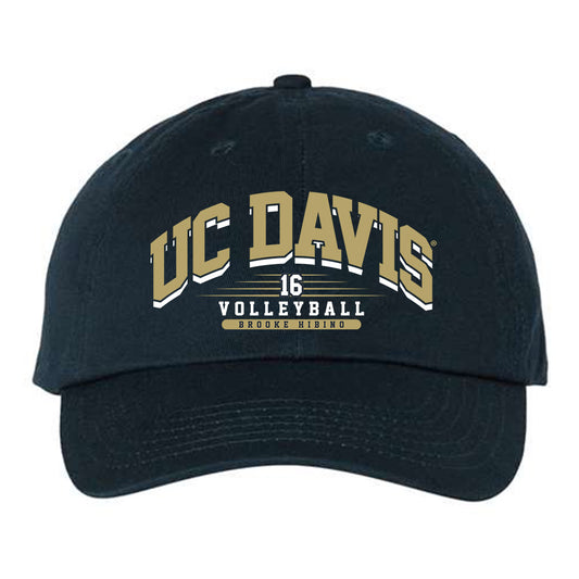 UC Davis - NCAA Women's Volleyball : Brooke Hibino - Dad Hat-0