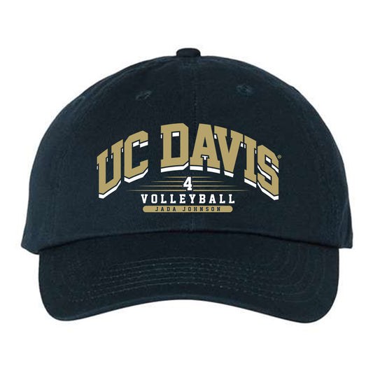 UC Davis - NCAA Women's Volleyball : Jada Johnson - Dad Hat-0