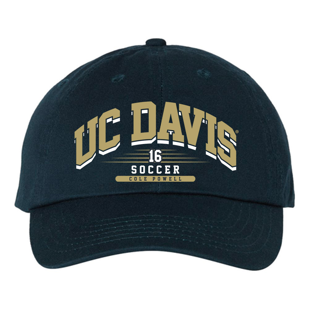 UC Davis - NCAA Men's Soccer : Cole Powell - Dad Hat