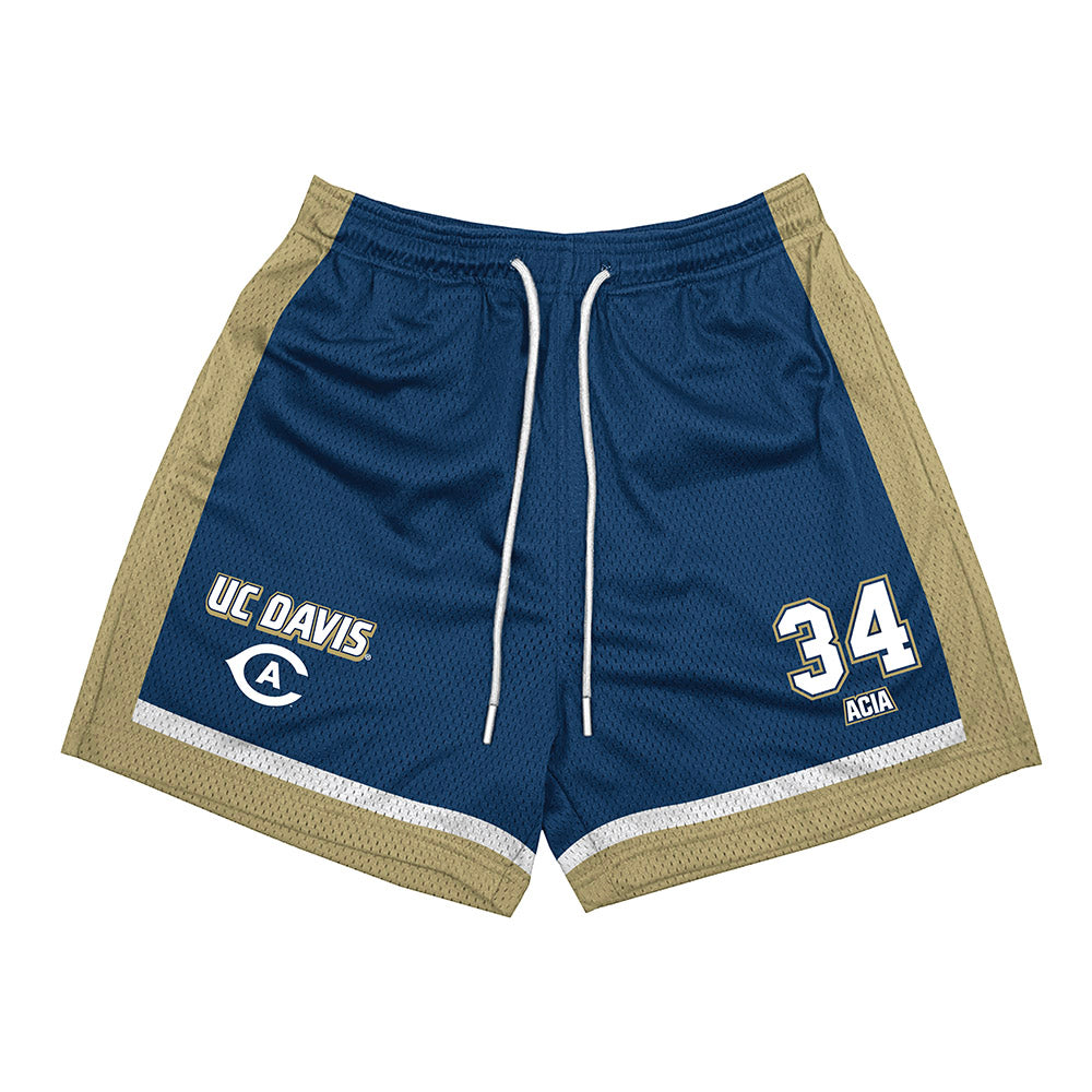 UC Davis - NCAA Football : Kai Acia - Shorts-0