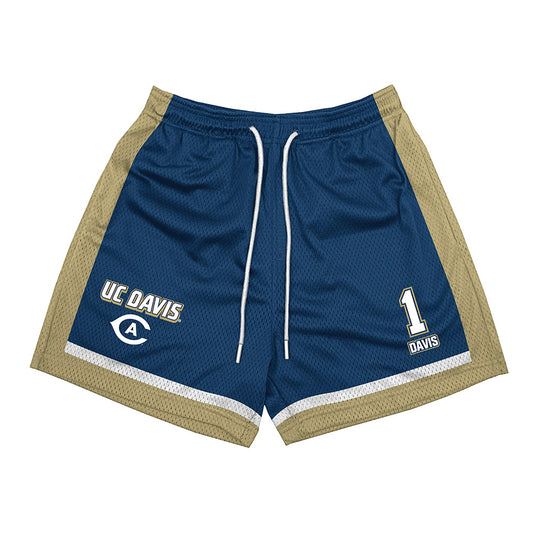 UC Davis - NCAA Women's Basketball : Carrington Davis - Shorts-0