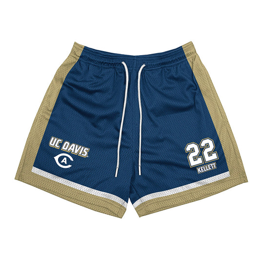 UC Davis - NCAA Men's Soccer : Caelan Kellett - Shorts-0