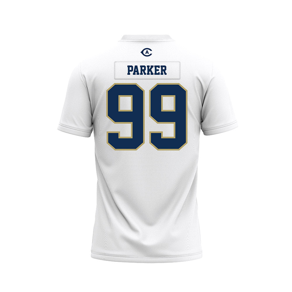 UC Davis - NCAA Football : Tyler Parker - White Premium Football Jersey-1