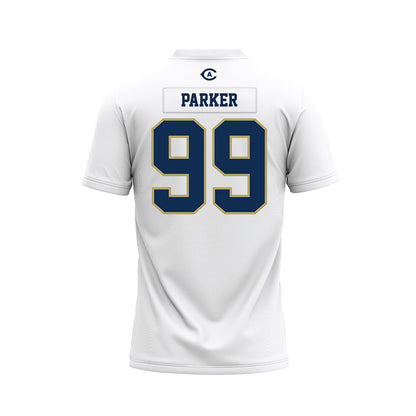 UC Davis - NCAA Football : Tyler Parker - White Premium Football Jersey-1