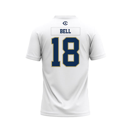 UC Davis - NCAA Football : Marquis Bell - White Premium Football Jersey-1